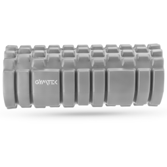 Купити Масажний ролик  Gymtek для йоги та фітнесу EVA 33*14 см сірий у Києві - фото №1